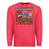 Cardinal football mama Premium Sweatshirt - CowhideDigitalArt