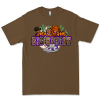 Cacao small town big spirit basketball Premium Tee - NancyCooperArtShop