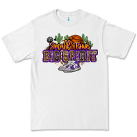 White small town big spirit basketball Premium Tee - NancyCooperArtShop