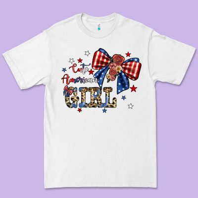 Cute American Girl Premium Tee Designed By Jahusdesignshop