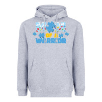 Heather Grey LIL Autism Mom Heavyweight Hoodie - CowhideDigitalArt