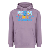 Lavender LIL Autism Mom Heavyweight Hoodie - CowhideDigitalArt