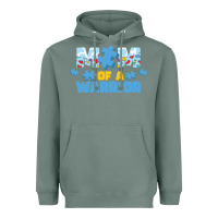 Sage LIL Autism Mom Heavyweight Hoodie - CowhideDigitalArt