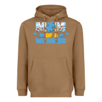 Toasted Coconut LIL Autism Mom Heavyweight Hoodie - CowhideDigitalArt