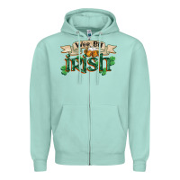 Seafoam wee bit irish st patricks day Zipper Hoodie - FaDigitalArtStudio