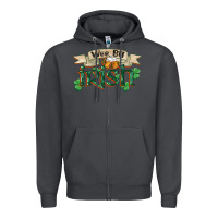 Smoke wee bit irish st patricks day Zipper Hoodie - FaDigitalArtStudio