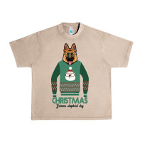 French Oak German shepherd dog Christmas Urban Heavy Tee - Bettercallsaul