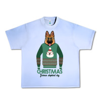 German Shepherd Dog Christmas Urban Heavy Tee | Teevron