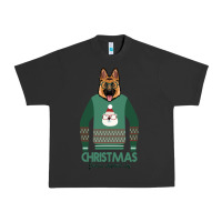 Pigment Black German shepherd dog Christmas Urban Heavy Tee - Bettercallsaul