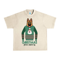 Sandshell German shepherd dog Christmas Urban Heavy Tee - Bettercallsaul
