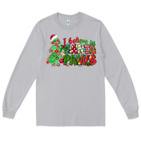 Moon Dust i believe in santa paws Long Sleeve Tee - texasbilliewilder