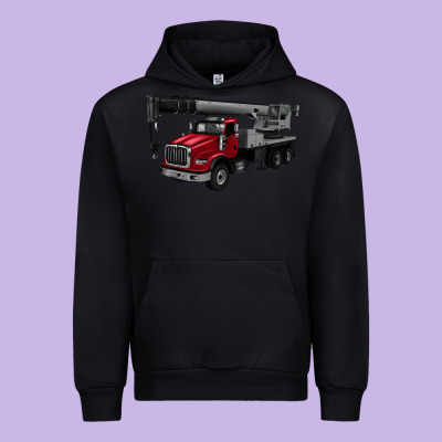Crane Truck Urban Hoodie Designed By Artiststas