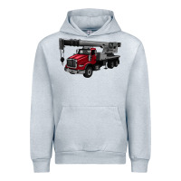 Heather Grey crane truck Urban Hoodie - Artiststas
