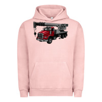 Pigment Salmon crane truck Urban Hoodie - Artiststas