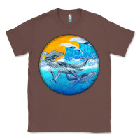 Chestnut humpback whale Classic Tee - BarkalooDesign