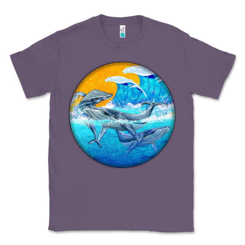 Humpback Whale Classic Tee by BarkalooDesign | Teevron