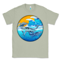 Matcha humpback whale Classic Tee - BarkalooDesign
