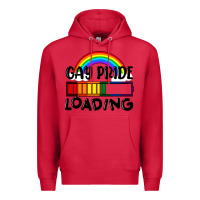 Cardinal Gay pride loading Premium Hoodie - FaDigitalArtStudio