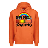 Carrot Gay pride loading Premium Hoodie - FaDigitalArtStudio