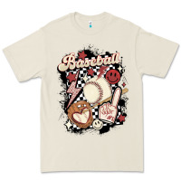 Bone checkered retro baseball Premium Tee - MaliasSmallBusiness