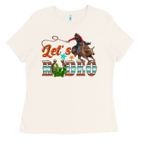 Bone lets rodeo Ladies Tee - NancyCooperArtShop