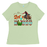 Matcha lets rodeo Ladies Tee - NancyCooperArtShop