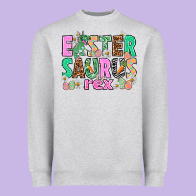 Easter Saurus Nurse Easter Day Heavyweight Sweatshirt Designed By Howdyjamesfarm