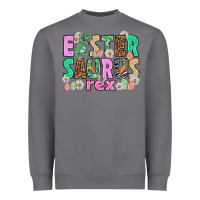 Storm Easter Saurus Nurse Easter Day Heavyweight Sweatshirt - HowdyJamesFarm