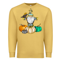 Antique Gold Happy Fall Premium Sweatshirt - CowhideDigitalArt
