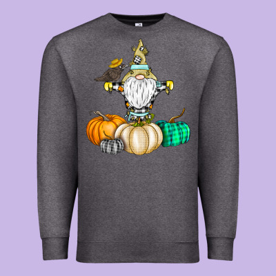 Happy Fall Premium Sweatshirt Designed By Cowhidedigitalart