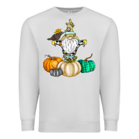 Dove Grey Happy Fall Premium Sweatshirt - CowhideDigitalArt