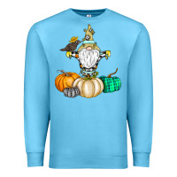 Ocean Blue Happy Fall Premium Sweatshirt - CowhideDigitalArt