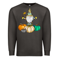 Smoke Happy Fall Premium Sweatshirt - CowhideDigitalArt