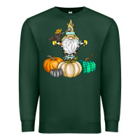 Sports Green Happy Fall Premium Sweatshirt - CowhideDigitalArt