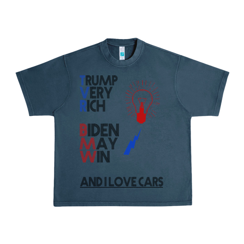 Trump Biden Cars Urban Heavy Tee by Bettercallsaul | Teevron