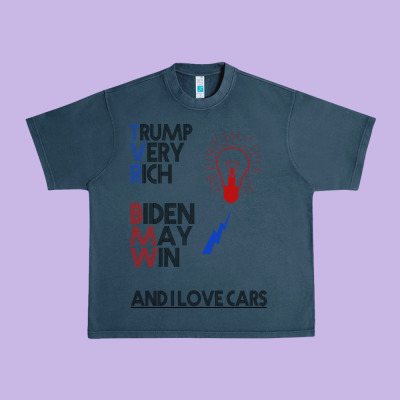 Trump Biden Cars Urban Heavy Tee Designed By Bettercallsaul