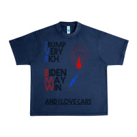 Navy trump biden cars Urban Heavy Tee - Bettercallsaul