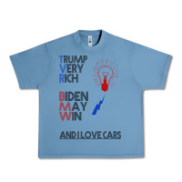 Pebble Blue trump biden cars Urban Heavy Tee - Bettercallsaul