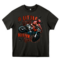 Asphalt a little dirt never hurt dirt bike Heavy Core Tee - MaliasSmallBusiness