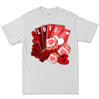 Dove Grey valentines day feeling lucky Premium Tee - NancyCooperArtShop