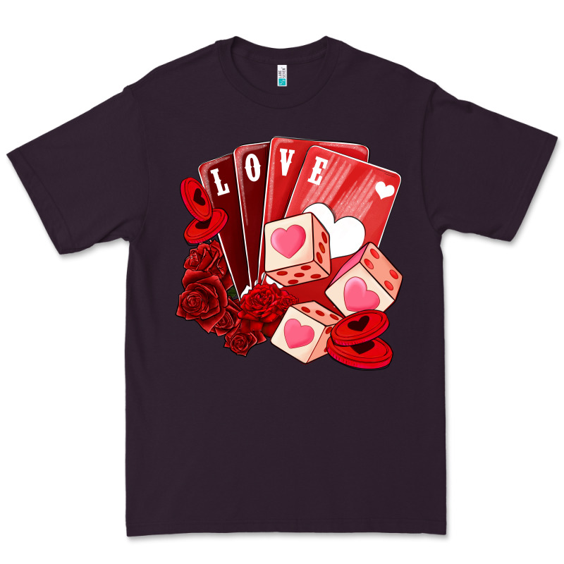 Valentines Day Feeling Lucky Premium Tee by NancyCooperArtShop | Teevron