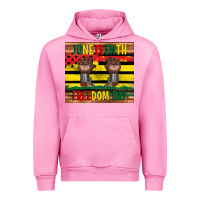 Fuchsia Pink juneteenth freedom day tumbler Urban Hoodie - Artiststas