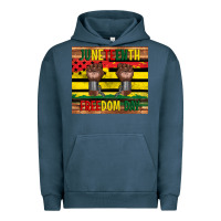 Pigment Midnight Navy juneteenth freedom day tumbler Urban Hoodie - Artiststas