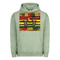 Pigment Oil Green juneteenth freedom day tumbler Urban Hoodie - Artiststas