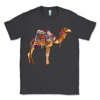Smoke camel with colorful saddle Classic Tee - BarkalooDesign