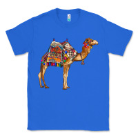 True Royal camel with colorful saddle Classic Tee - BarkalooDesign