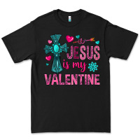 Black jesus is my valentine Premium Tee - NancyCooperArtShop
