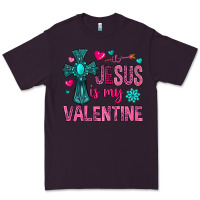 Plum jesus is my valentine Premium Tee - NancyCooperArtShop