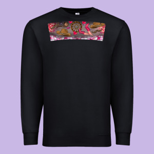 Howdy Valentine Premium Sweatshirt Designed By Cowhidedigitalart