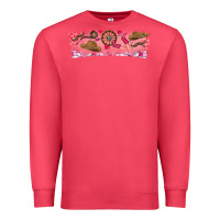 Cardinal Howdy Valentine Premium Sweatshirt - CowhideDigitalArt